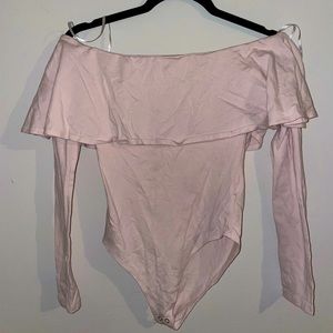 Long sleeve Pink Bodysuit